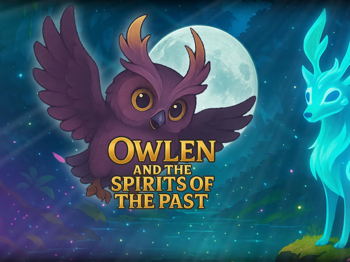 猫头鹰与过去的幽灵 .Owlen and the Spirits of the Past 英语