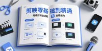 剪映零基础也能快速上手,从入门到精通掌握网感剪辑全流程,掌握能直接变现的剪辑能力