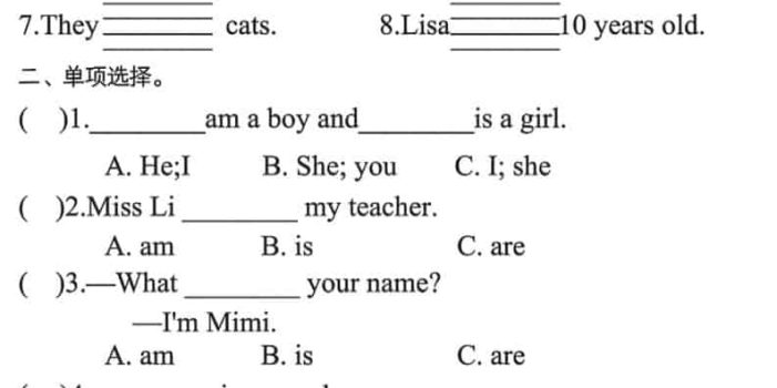 三年级下英语必备九大考点专题精练《人教版PEP》