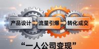 一人公司变现全攻略：产品设计+流量引爆+转化成交，打造不受年龄限制的长期事业