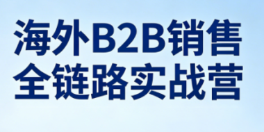 雨哥·海外B2B销售全链路实战营