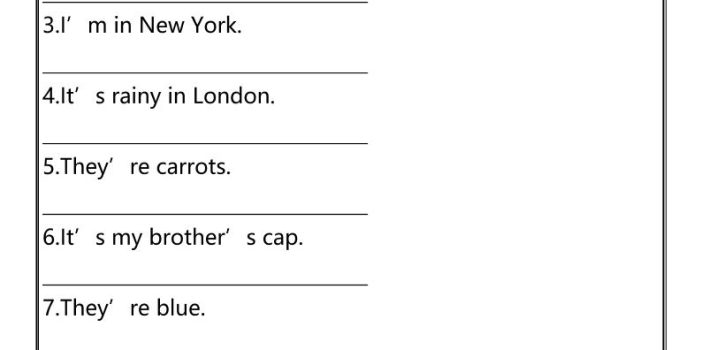 2026春新版四年级下英语句子专项训练《人教版PEP》