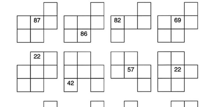 一年级下数学百数表填空专项练习