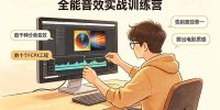全能音效实战训练营：数千种分类音效+数十个FCPX工程，告别音效单一，剪出电影质感
