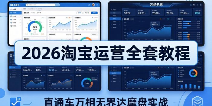 2026淘宝运营全套教程(更新5月8日