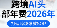 跨境AI头部年费2026年,打造跨境爆款SOP(更新5月)