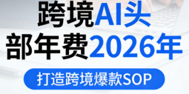 跨境AI头部年费2026年,打造跨境爆款SOP(更新5月)