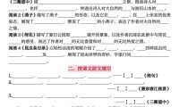26春三年级下语文全册课文重点内容归纳梳理（默写版）