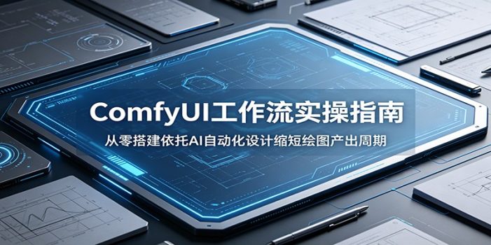 ComfyUI 工作流实操指南：从零搭建依托AI自动化设计缩短绘图产出周期