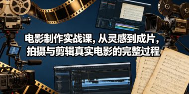 电影制作实战课，从灵感到成片，拍摄与剪辑真实电影的完整过程【原创双语字幕】