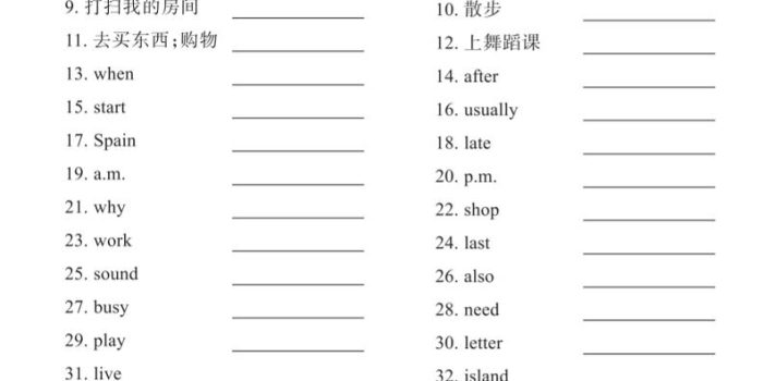 五年级下英语期末复习全册考点过关项练《人教版PEP》