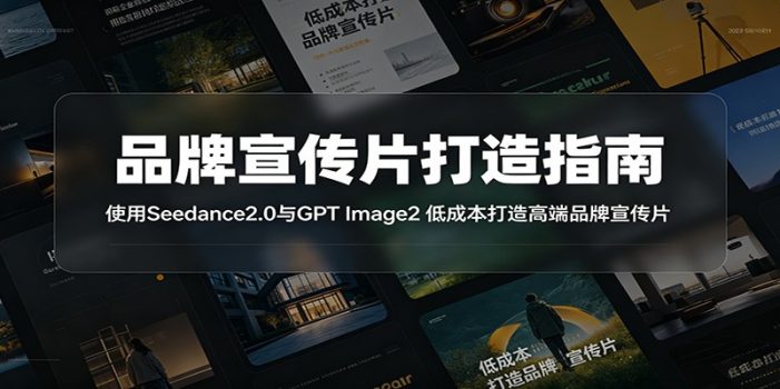 品牌宣传片打造指南:使用Seedance2.0与GPT Image2 低成本打造高端品牌宣传片