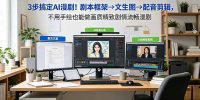 3步搞定AI漫剧！剧本框架→文生图→配音剪辑，不用手绘也能做画质精致剧情流畅漫剧