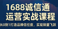 看山老师·阿里巴巴1688诚信通运营课程