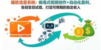 爆款流量系统:病毒式视频创作+自动化盈利,告别盲目试错,打造可预期的稳定收入