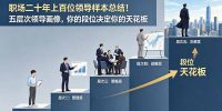 付费文章:职场二十年上百位领导样本总结!五层次领导画像,你的段位决定你的天花板