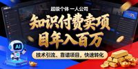 2026年普通人如何通过卖项目年入百万，从零到一，教你走对每一个细节