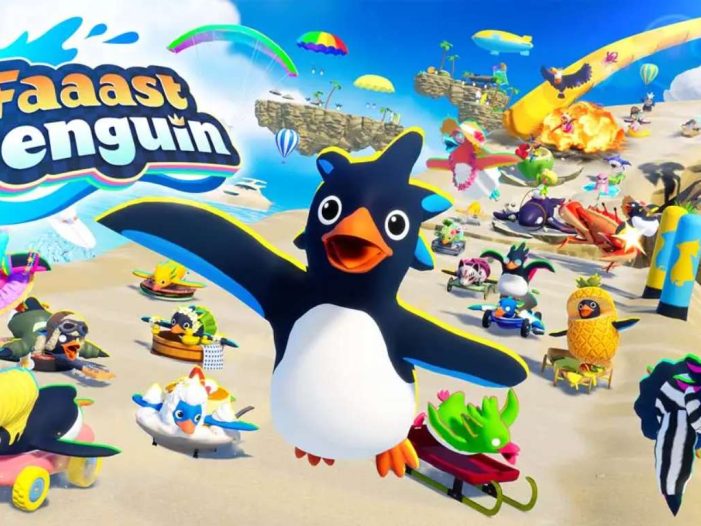 【美版】一鹅当先 .Faaast Penguin 中文