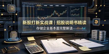 付费文章：新股打新实战课｜招股说明书精读，存储企业基本面完整解读