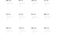 三年级下册暑假数学计算综合练习