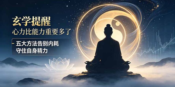 付费文章:玄学提醒-心力比能力重要多了,五大方法告别内耗守住自身精力