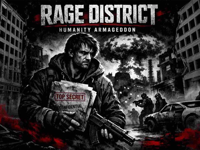 【美版】狂怒区 人类末日 Rage District – Humanity Armageddon 英语