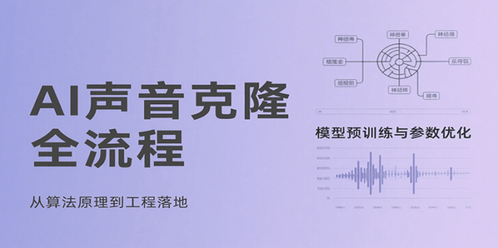 AI声音克隆全流程,基础概念到实战应用,3秒极速声音复刻、模型预训练、云端部署等
